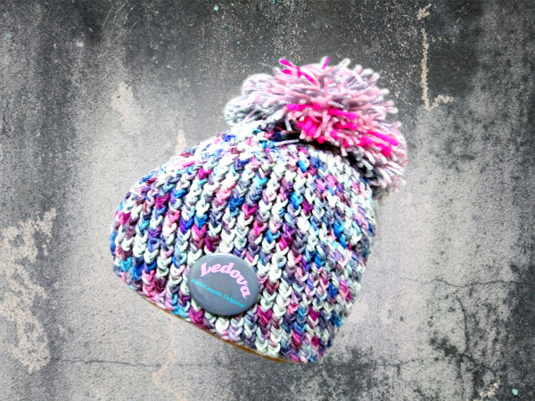 100% Merino kulich s bambulovým střapcem 1408