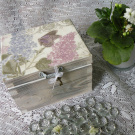 Svatební,dárková originální romantická krabička  - motýlek
