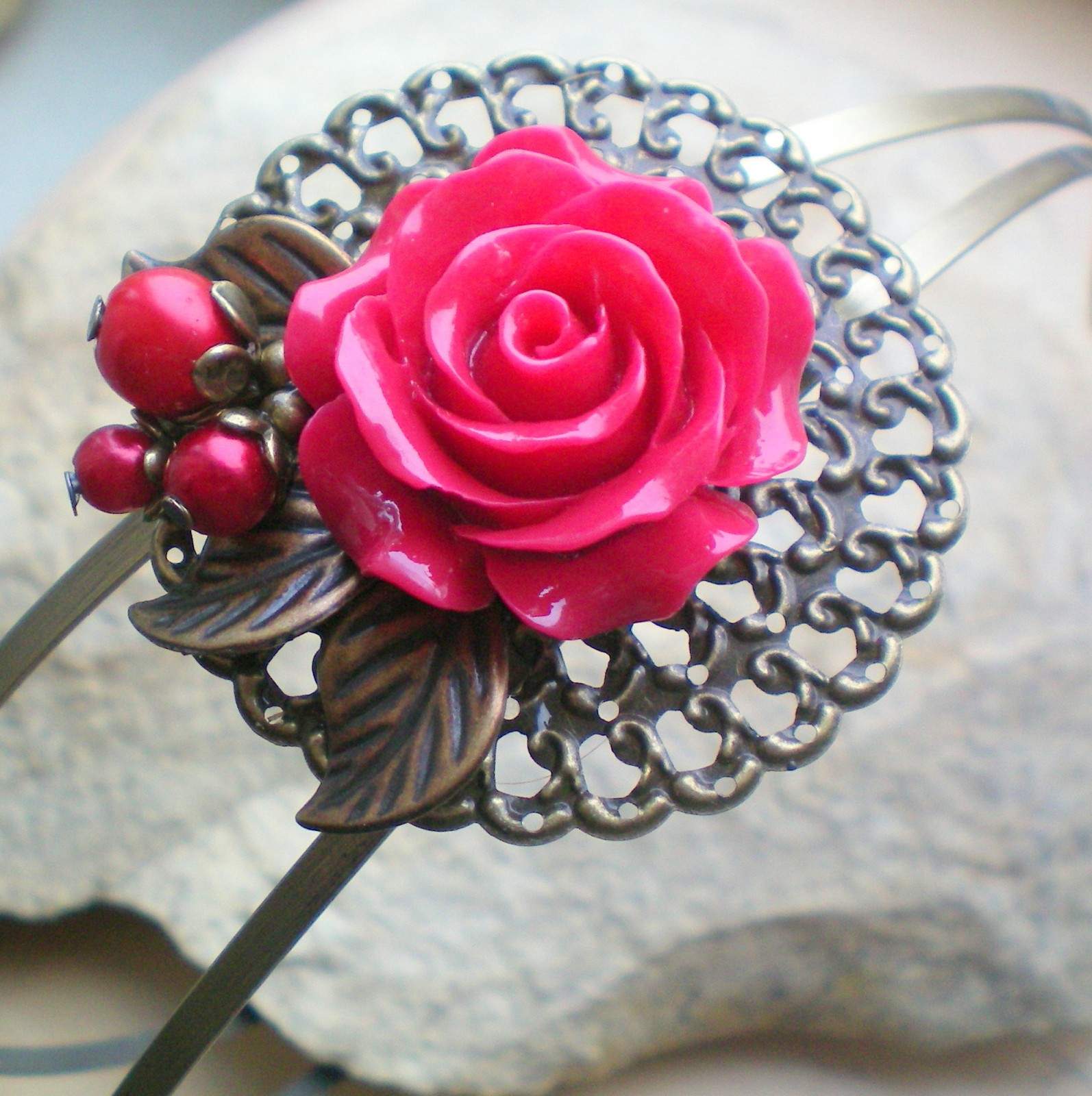 Královna květin - čelenka