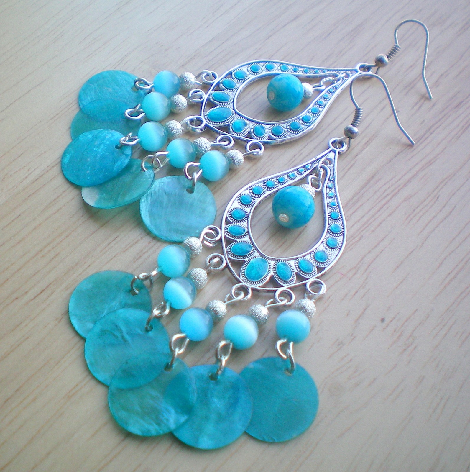 Perleťovky - náušnice