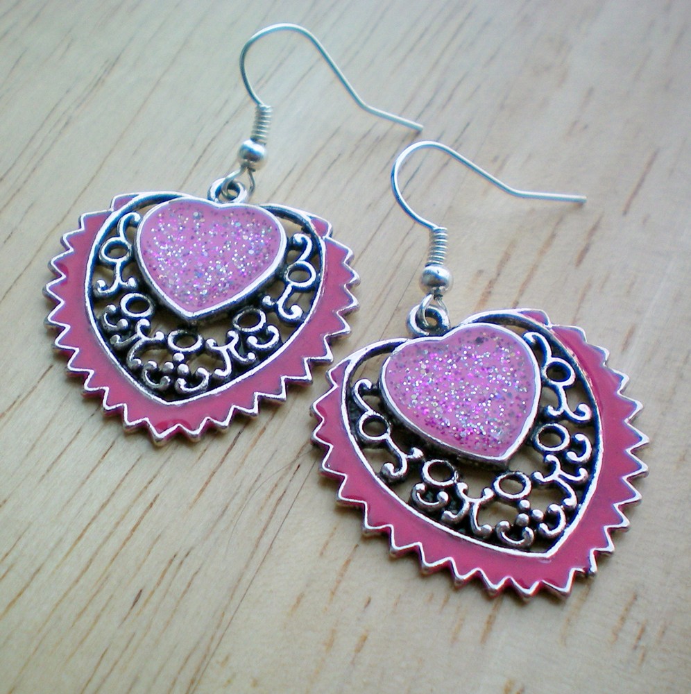 Srdeční záležitost náušnice