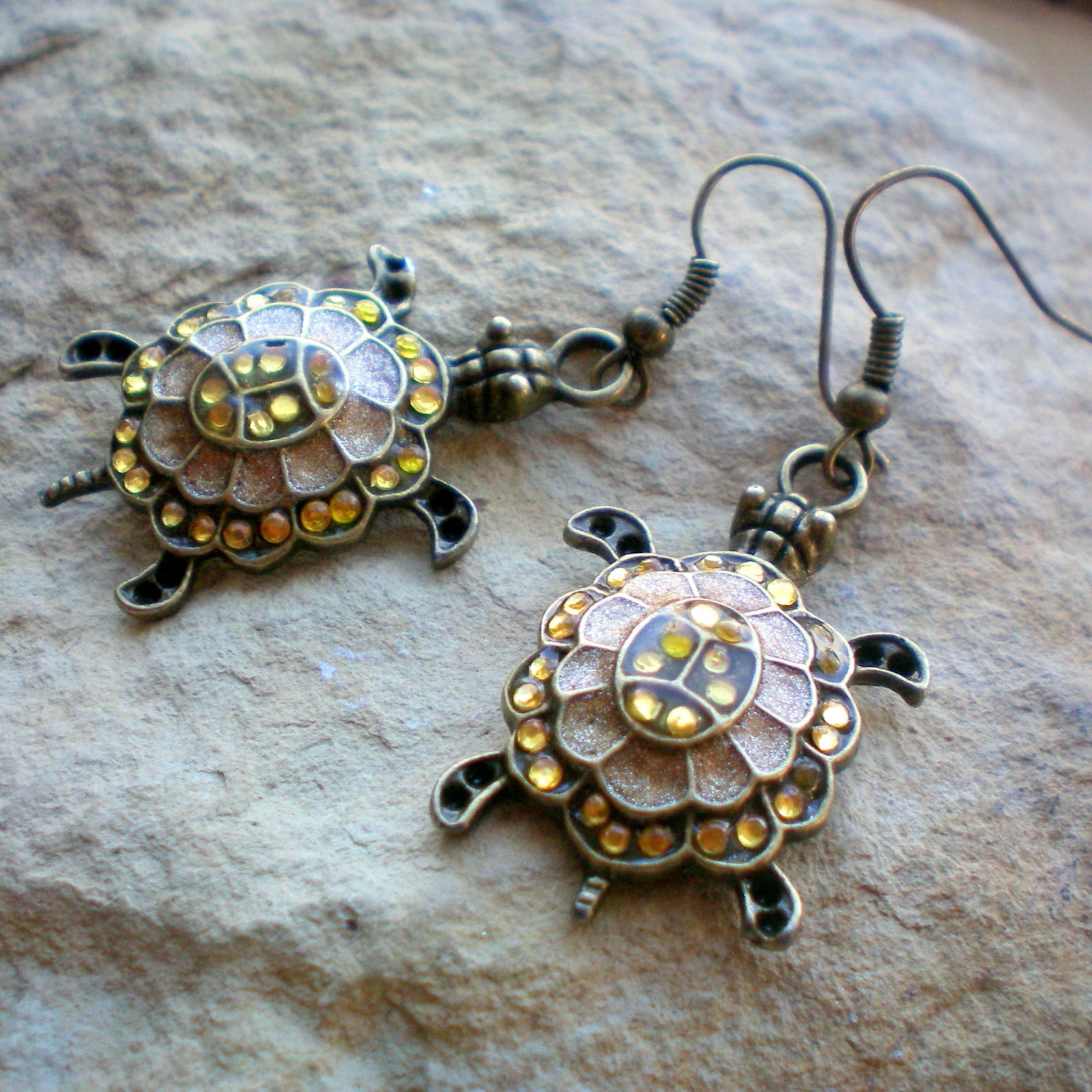 Želvy - náušnice