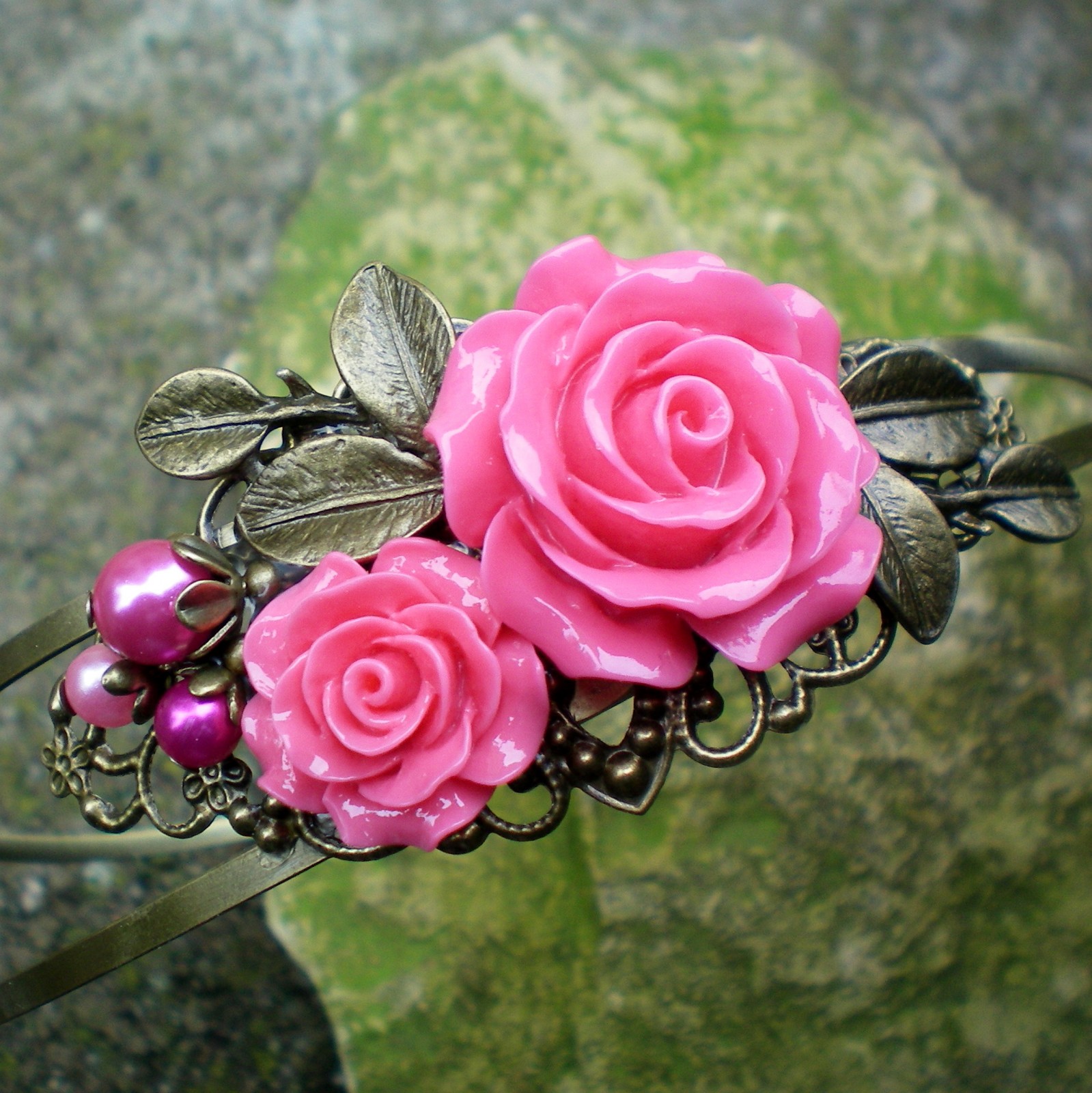 Královna květin - čelenka