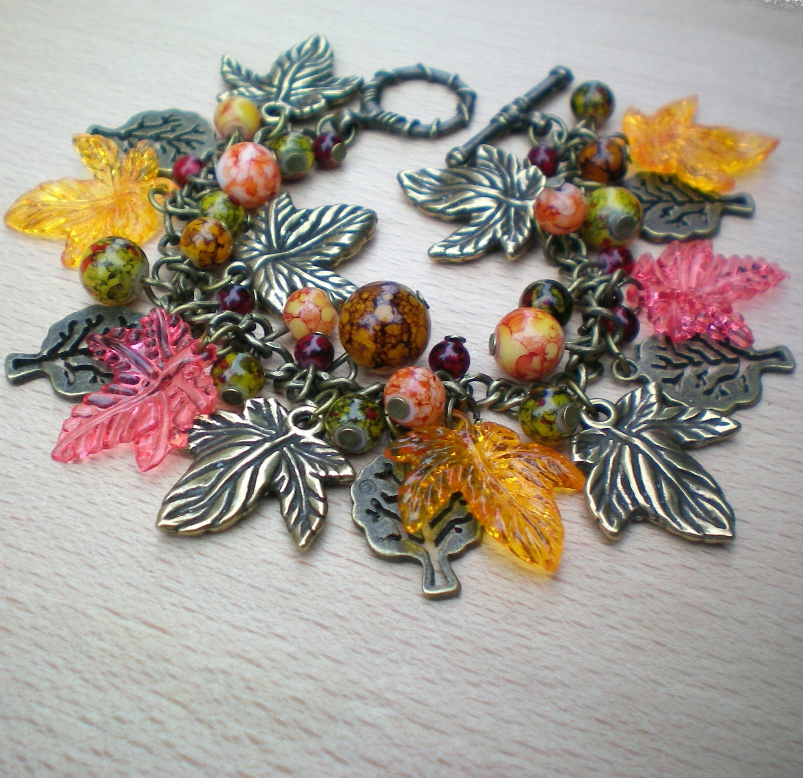 Listopadová píseň - náramek