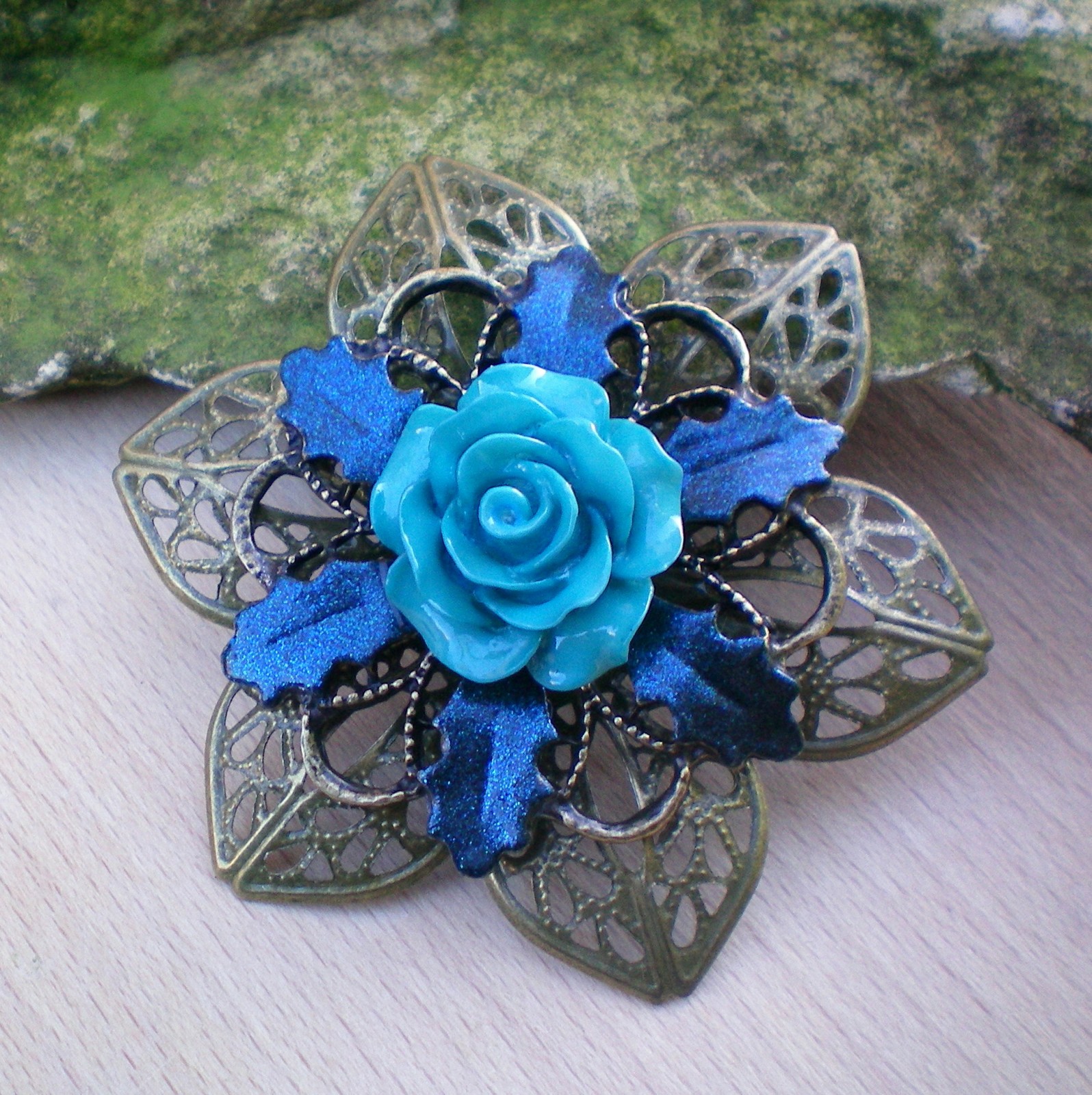 Královna květin - brož