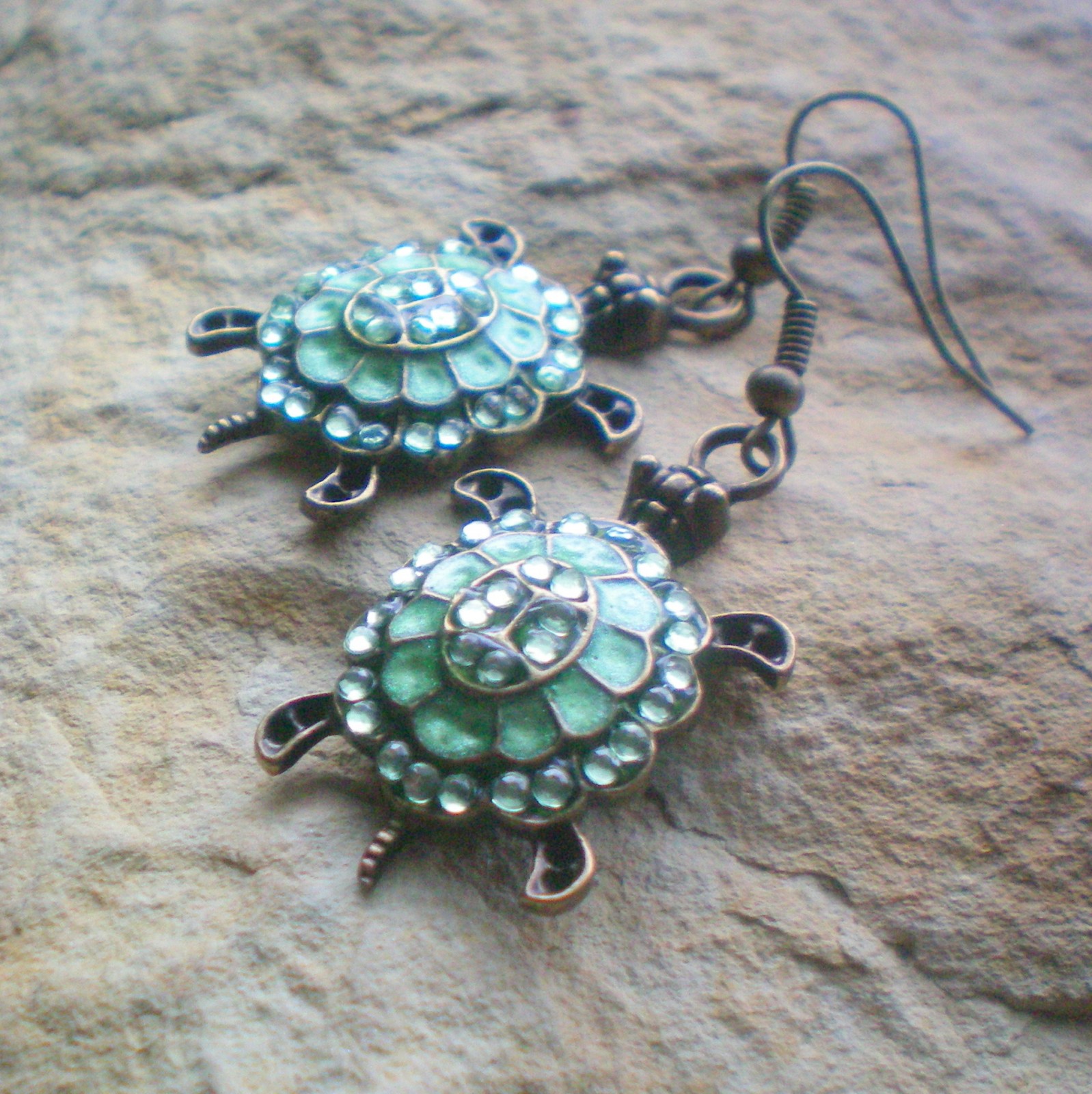 Želvy - náušnice