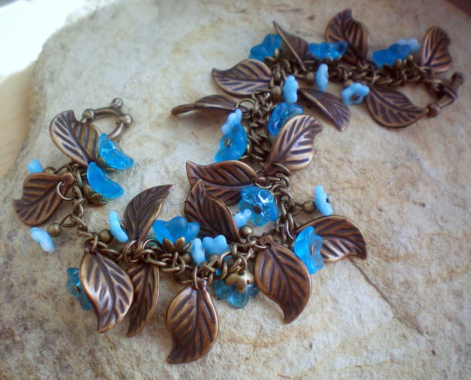 Pomněnkový náramek (souprava)