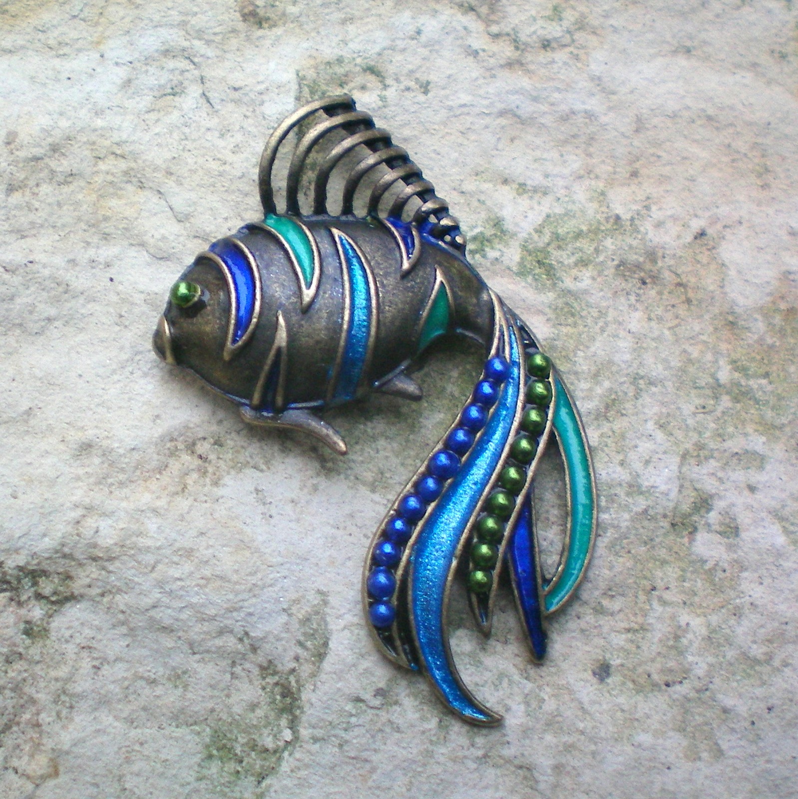 Mořská kráska - brož