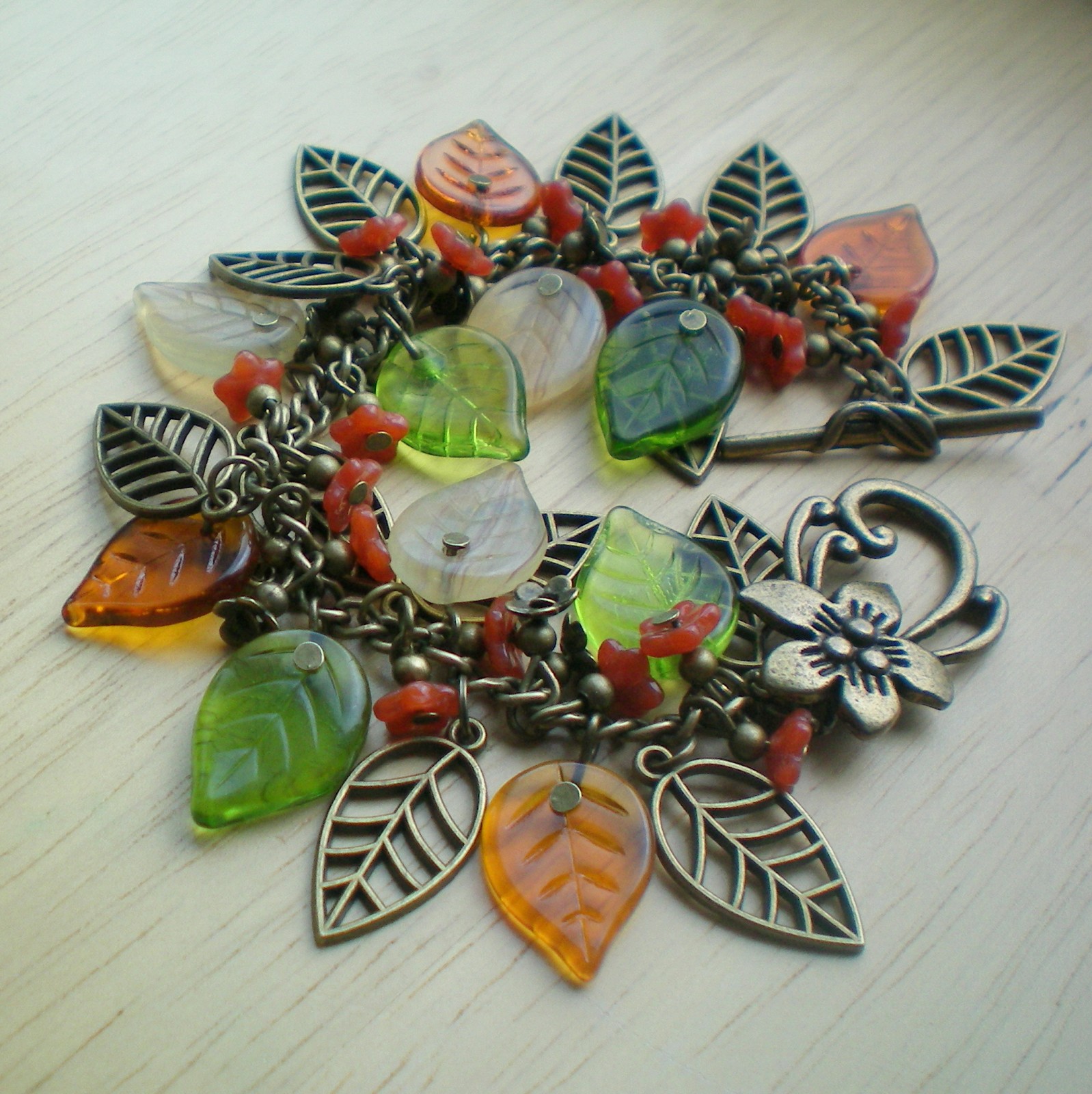 Vůně podzimu - náramek 