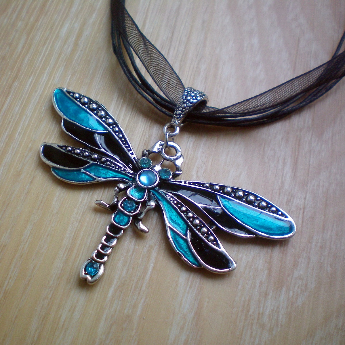 Luxusní vážka - náhrdelník