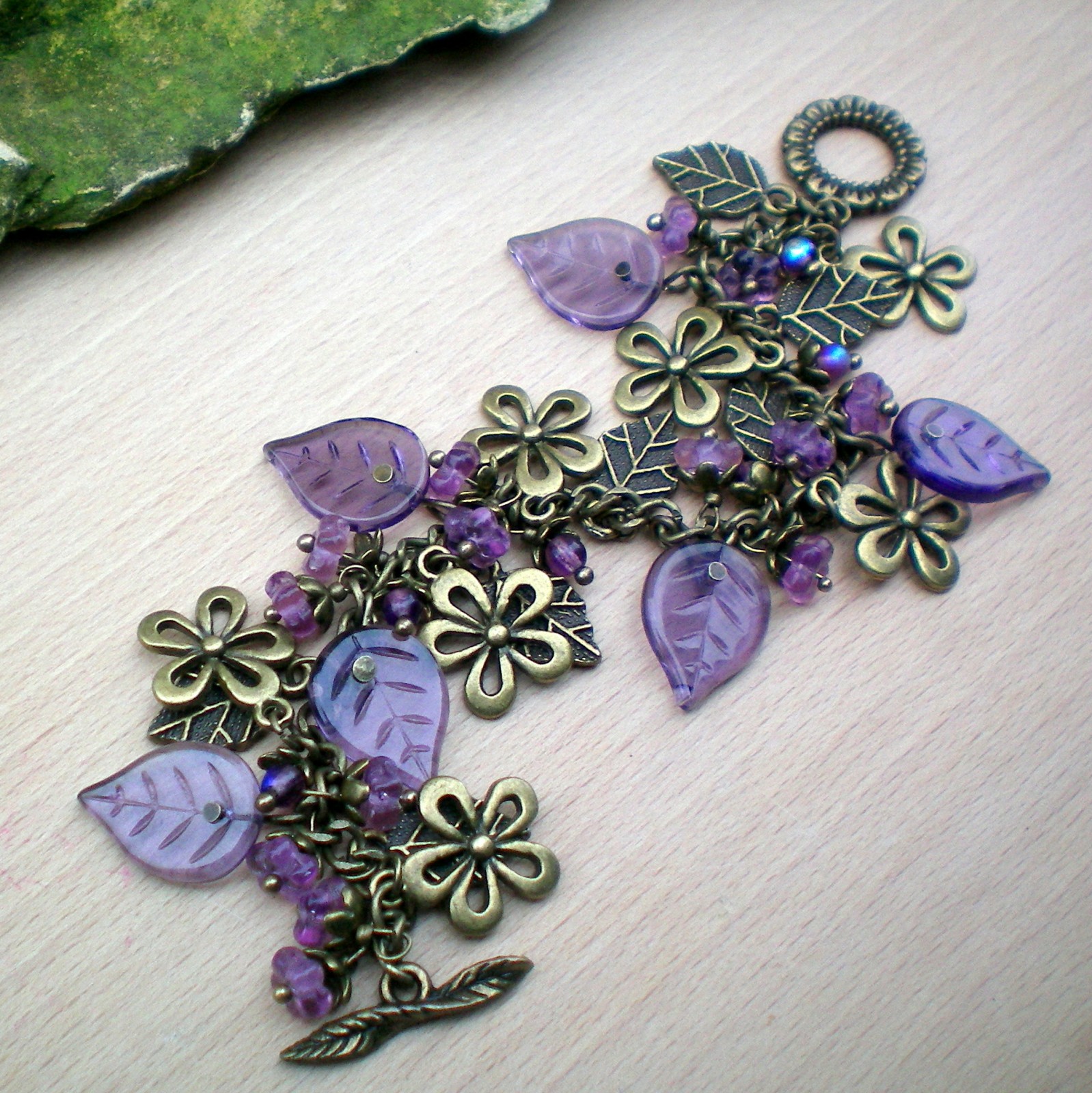 Vůně šeříku - náramek