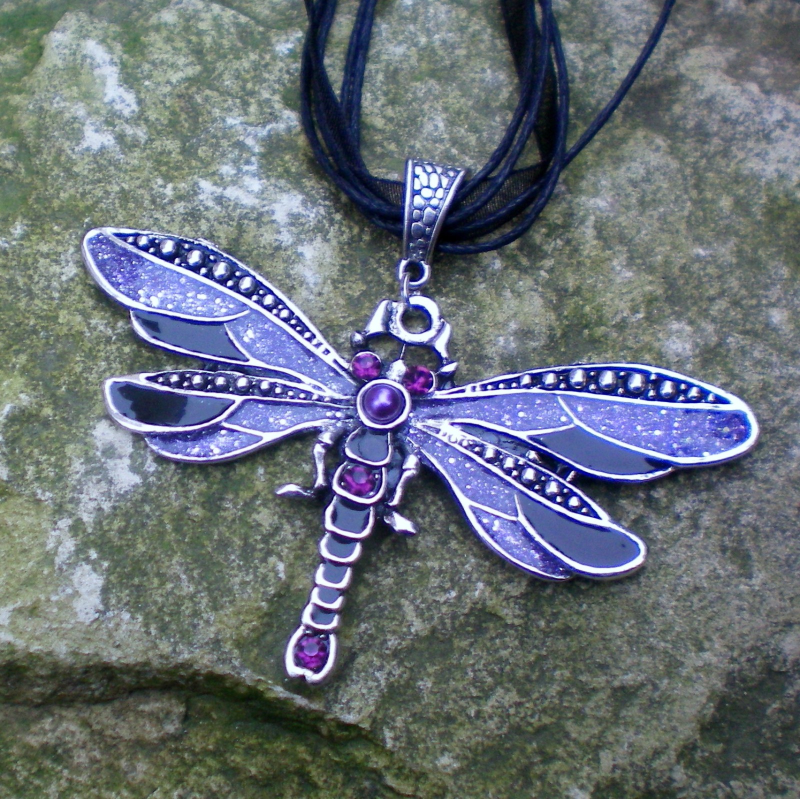 Luxusní vážka - náhrdelník