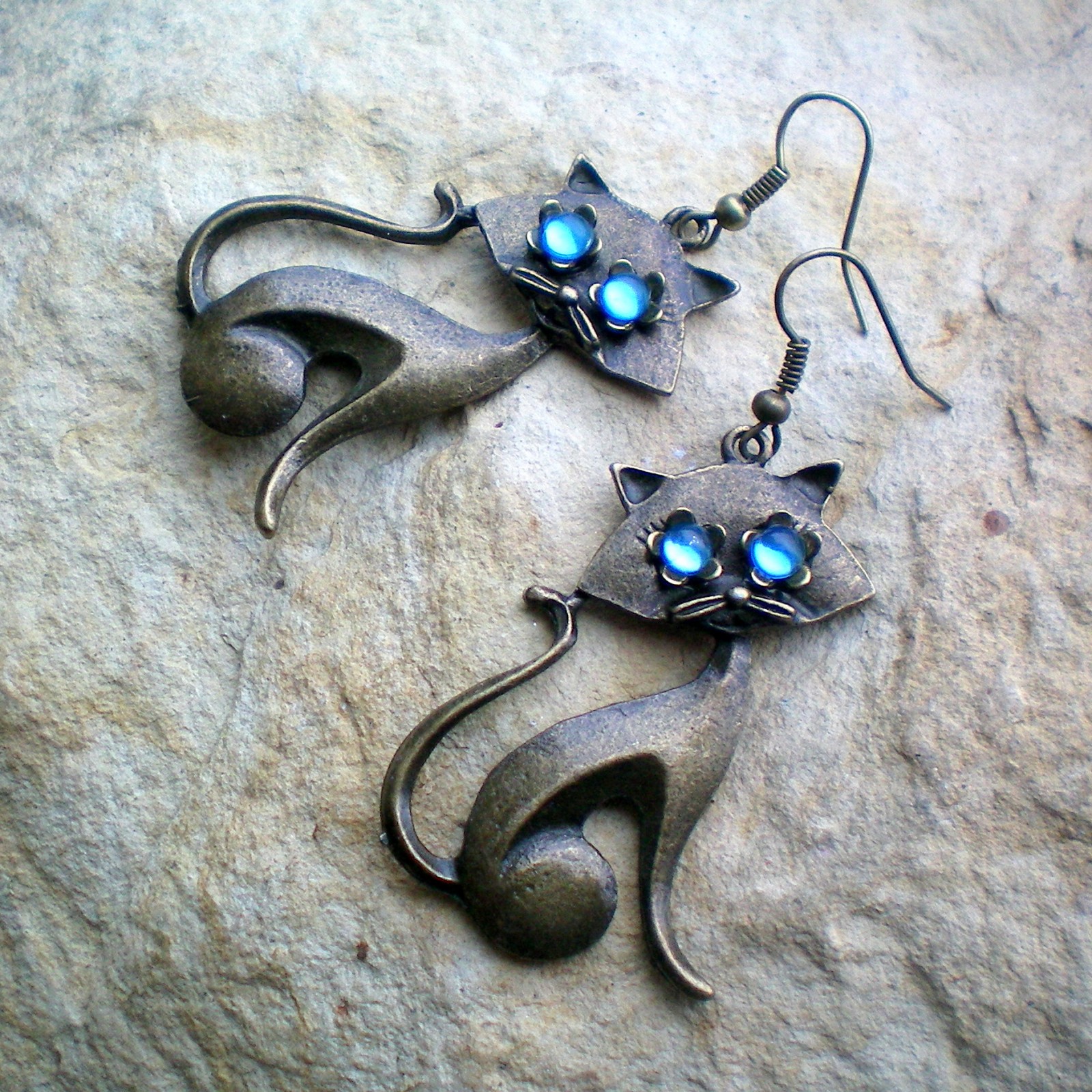 Kočičky -  náušnice