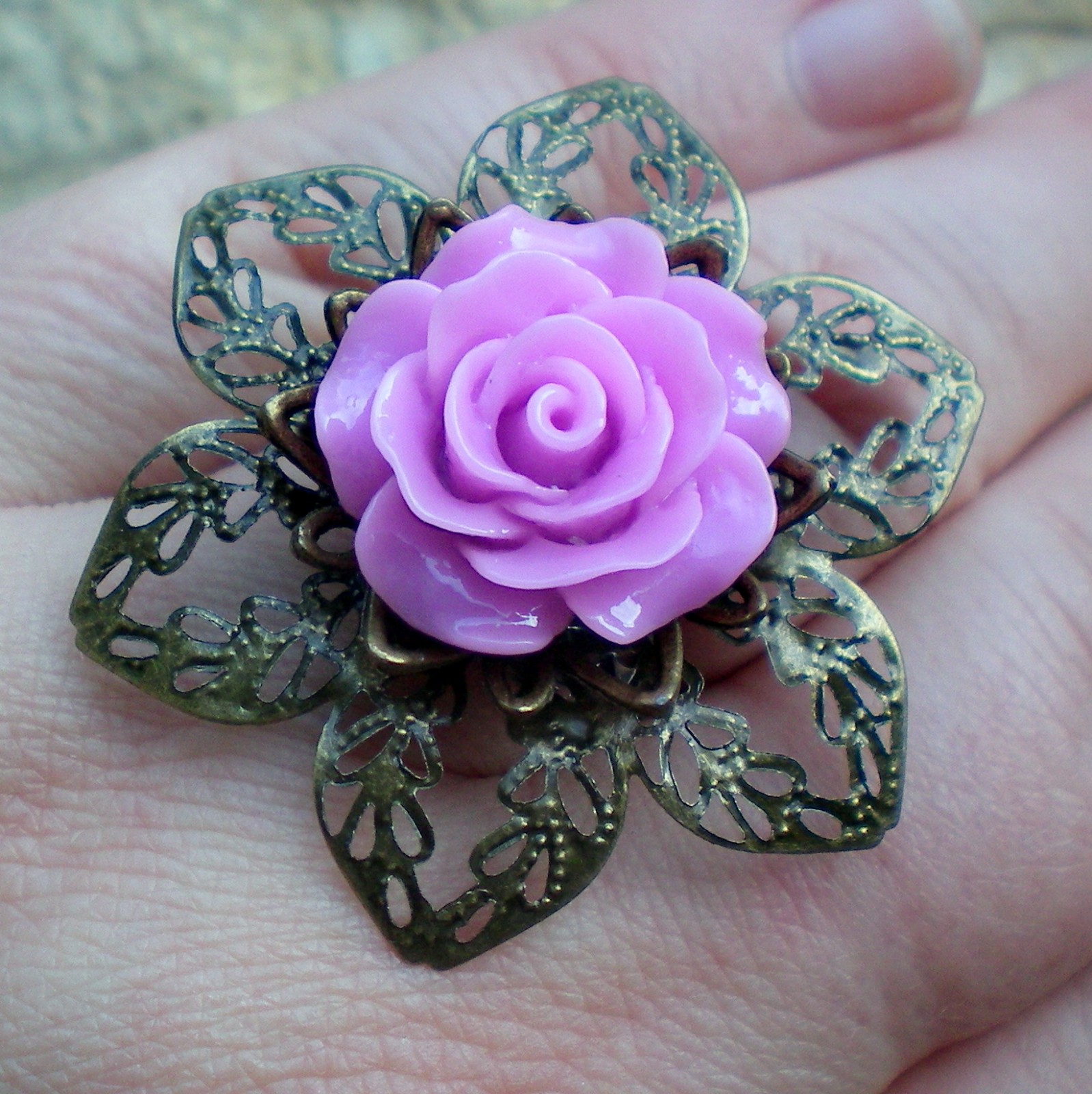 Když rozkvete kov - prsten