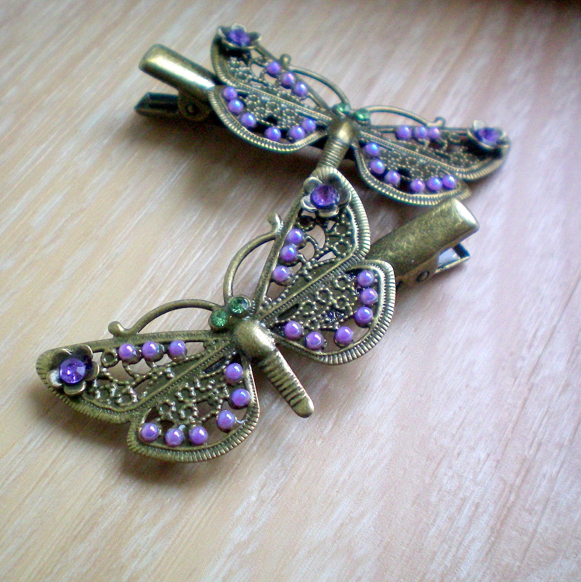 Motýlkové sponky 1 kus