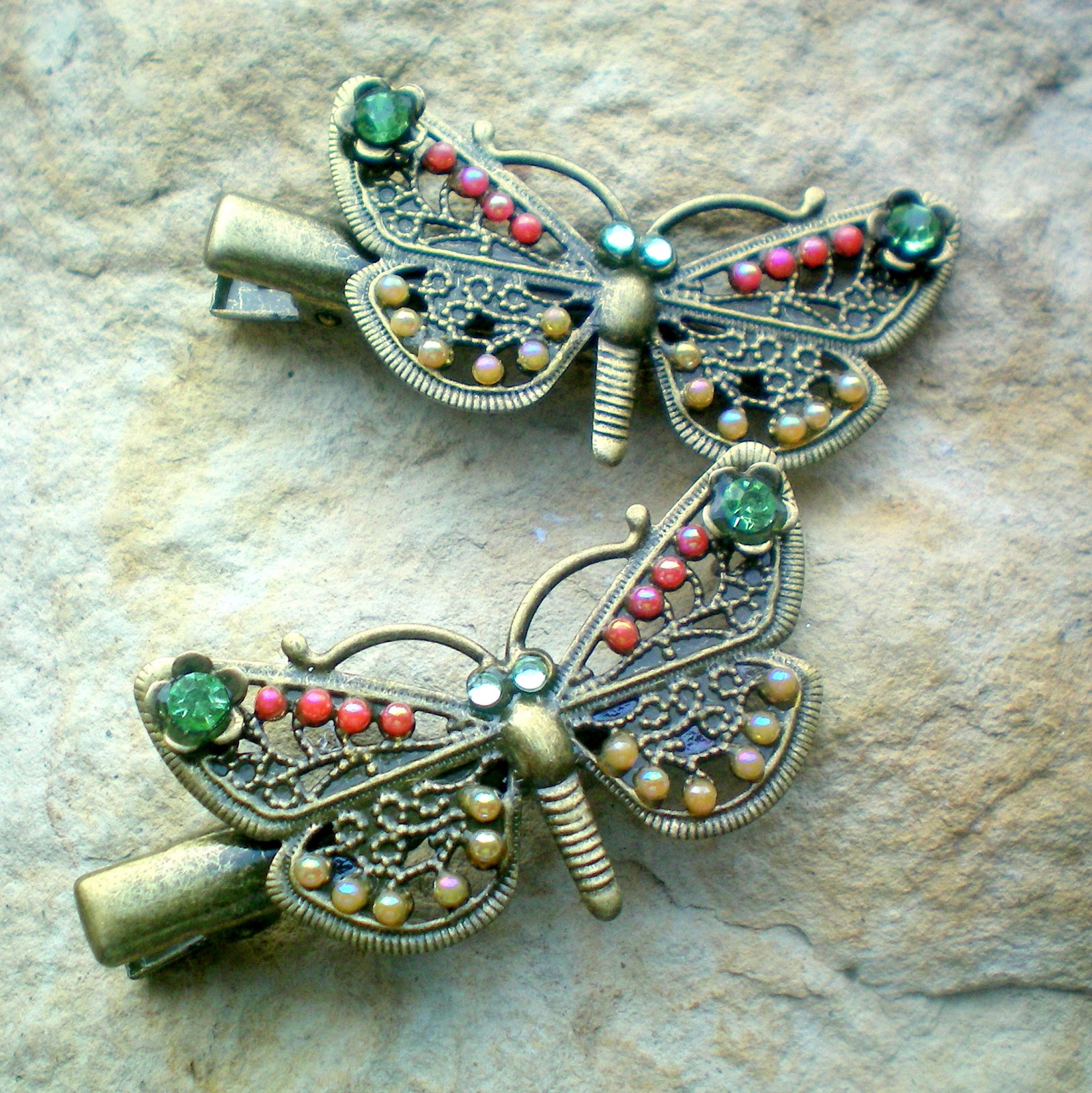 Motýlkové sponky 1 kus