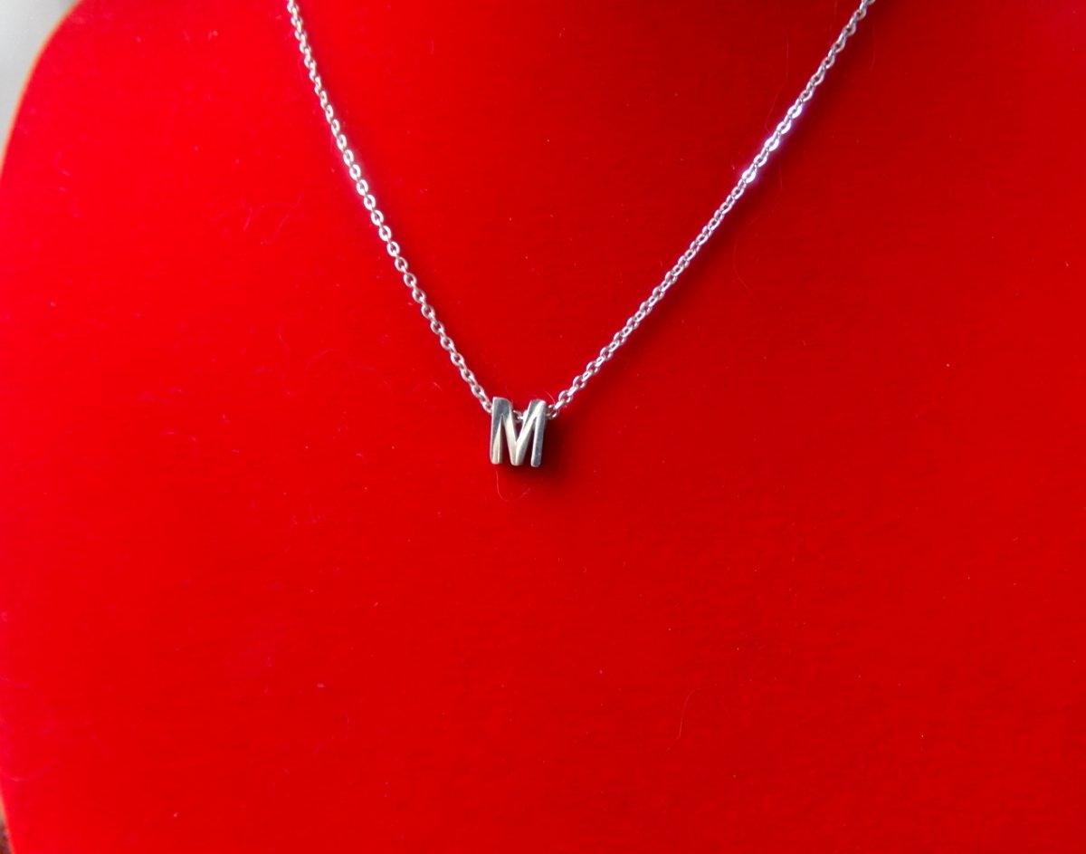 Přívěšek  - Nerez písmenko na řetízku