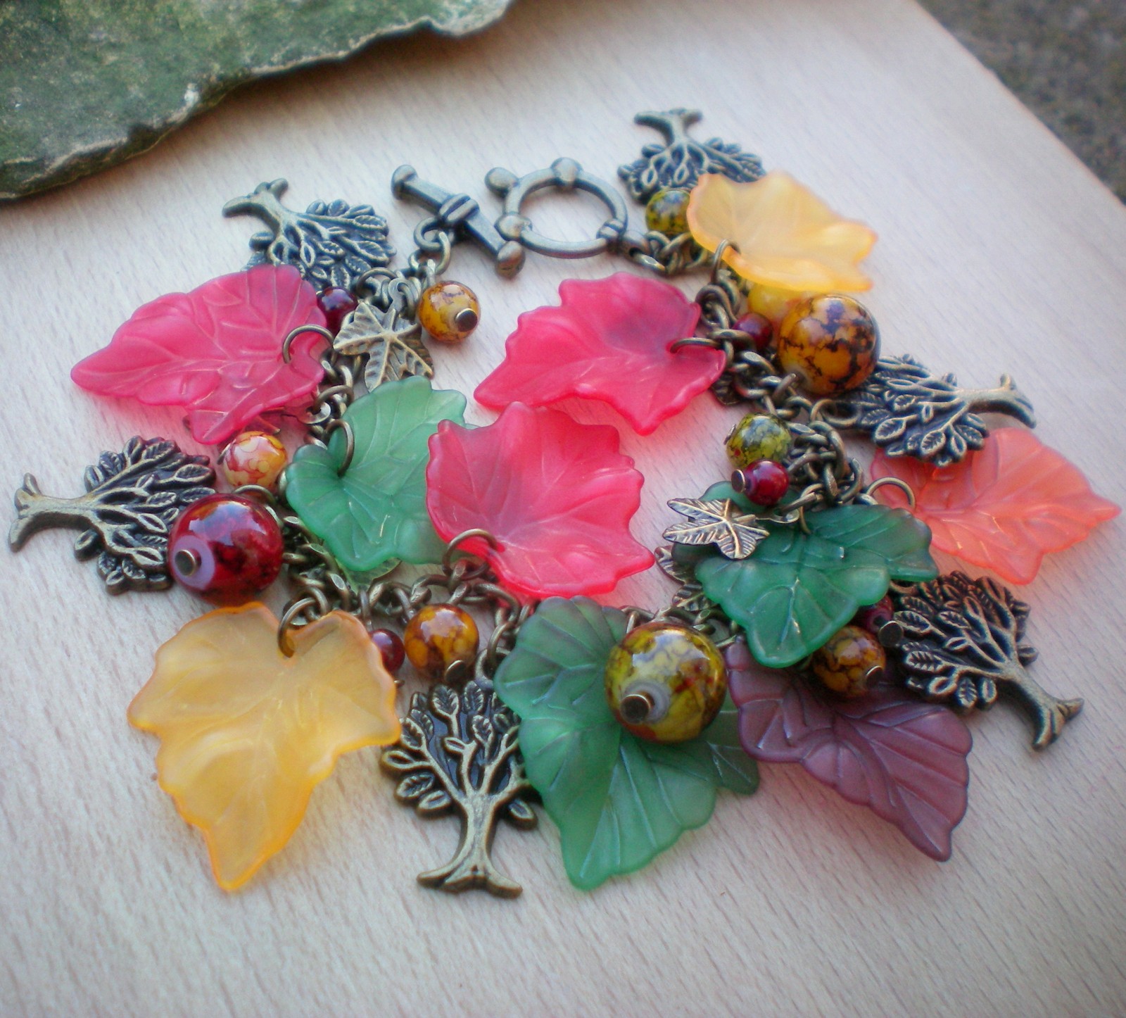 Listopadová píseň - náramek