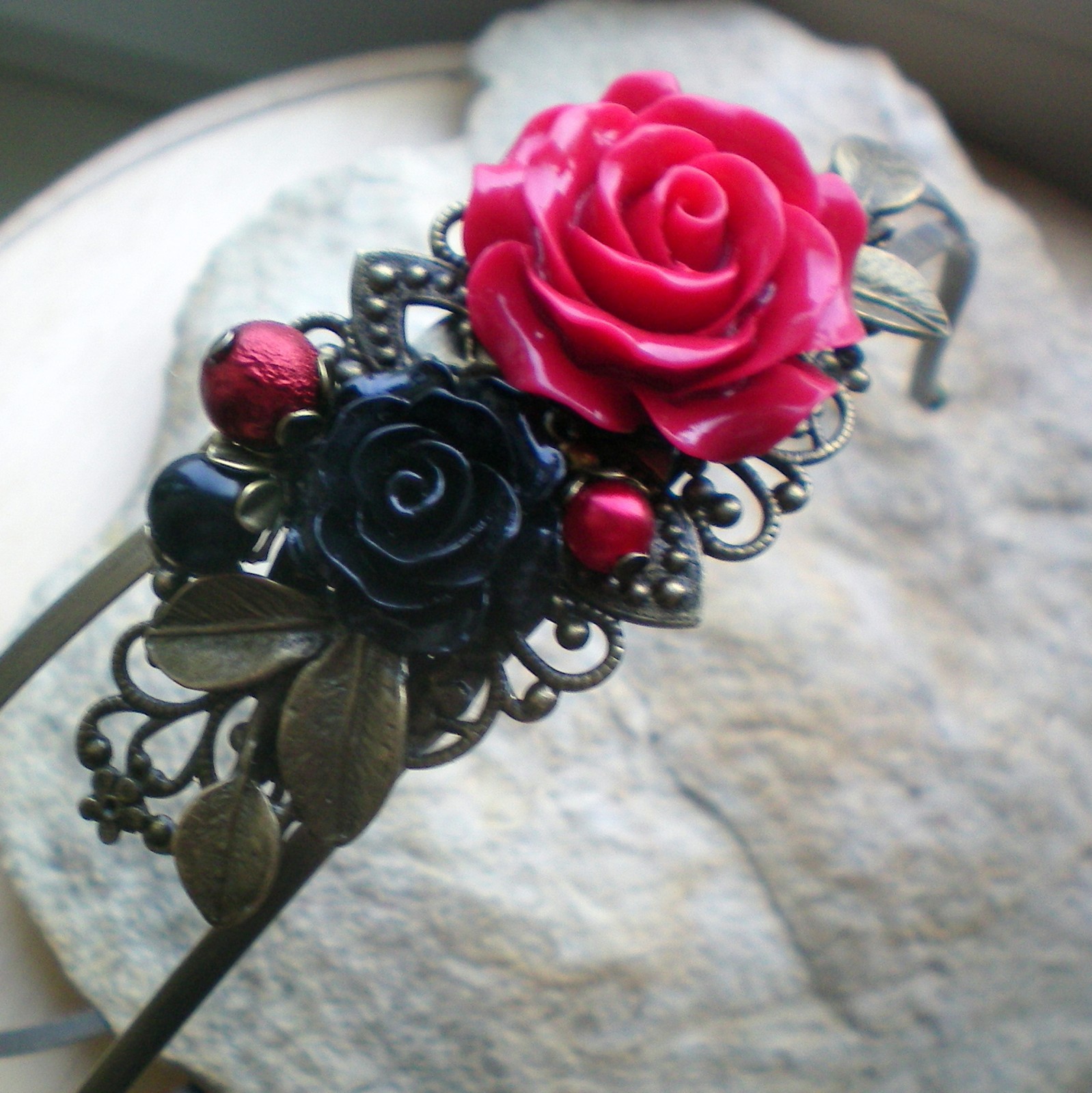 Královna květin - čelenka