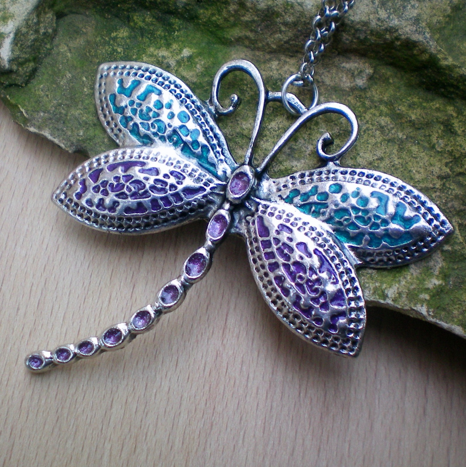 Vážka - náhrdelník