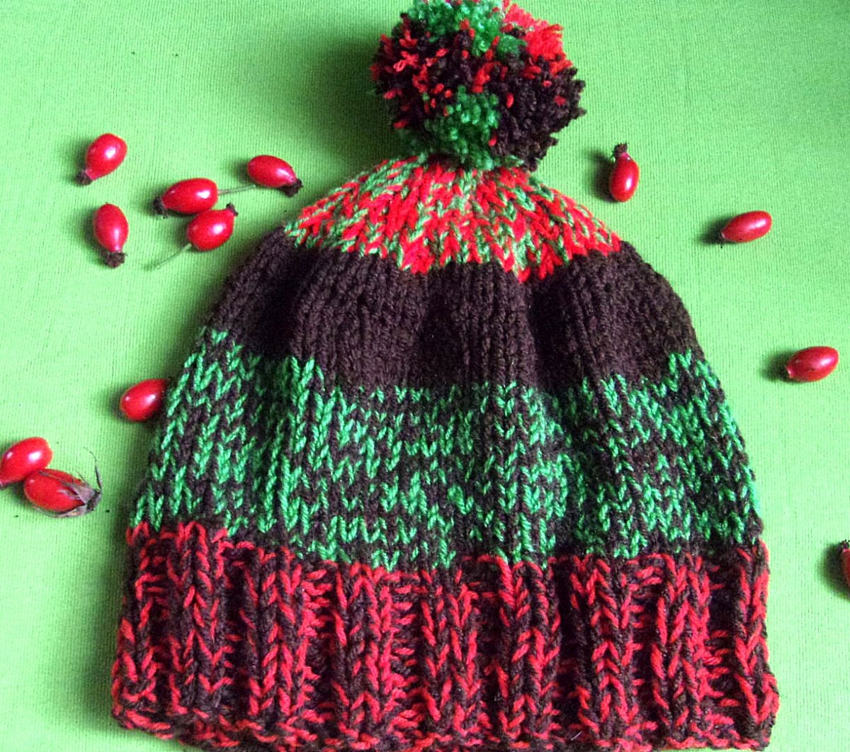 Čapka s bambulí Melír.