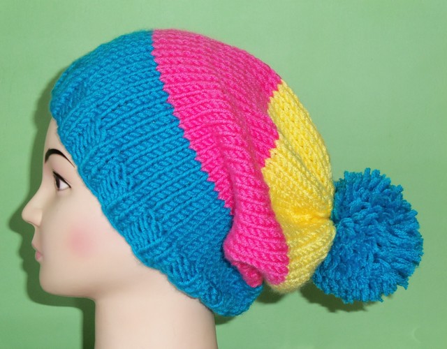 Pletený kulich - DUHOVKA