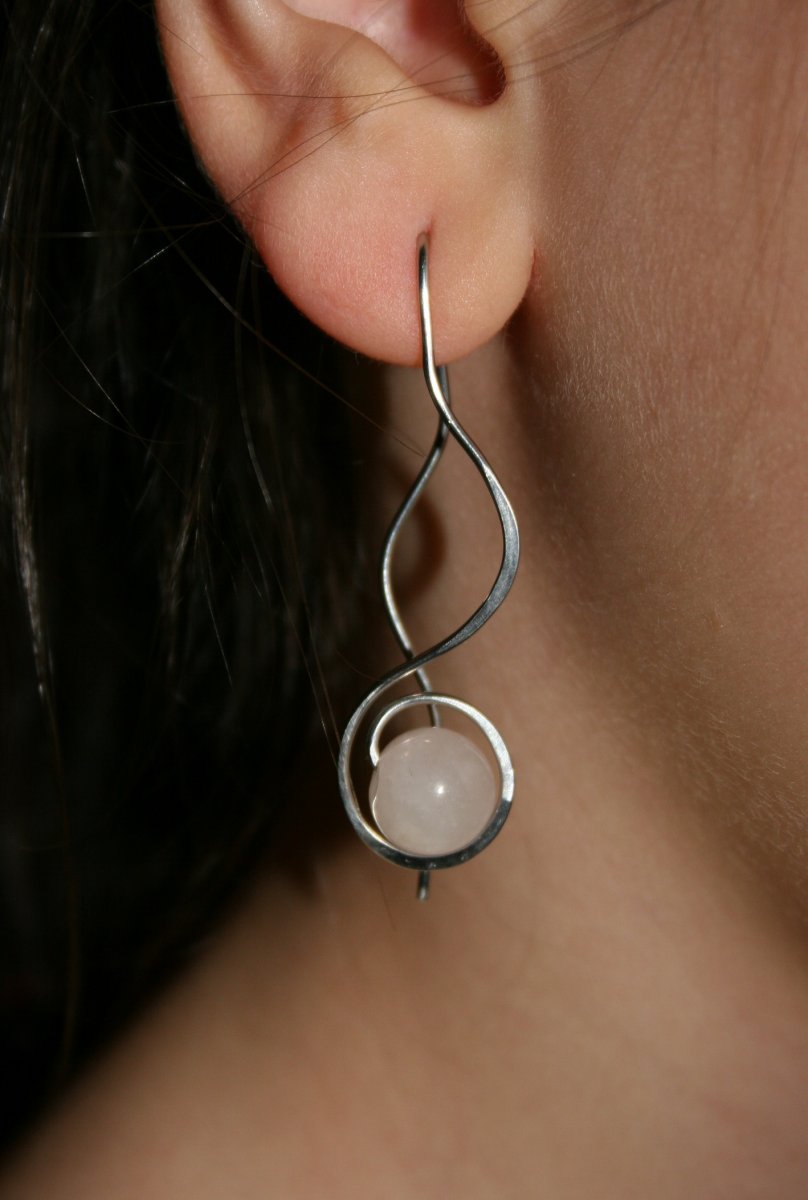 Zatoulaná nota - Růženínová - provlékací - chirurgická ocel