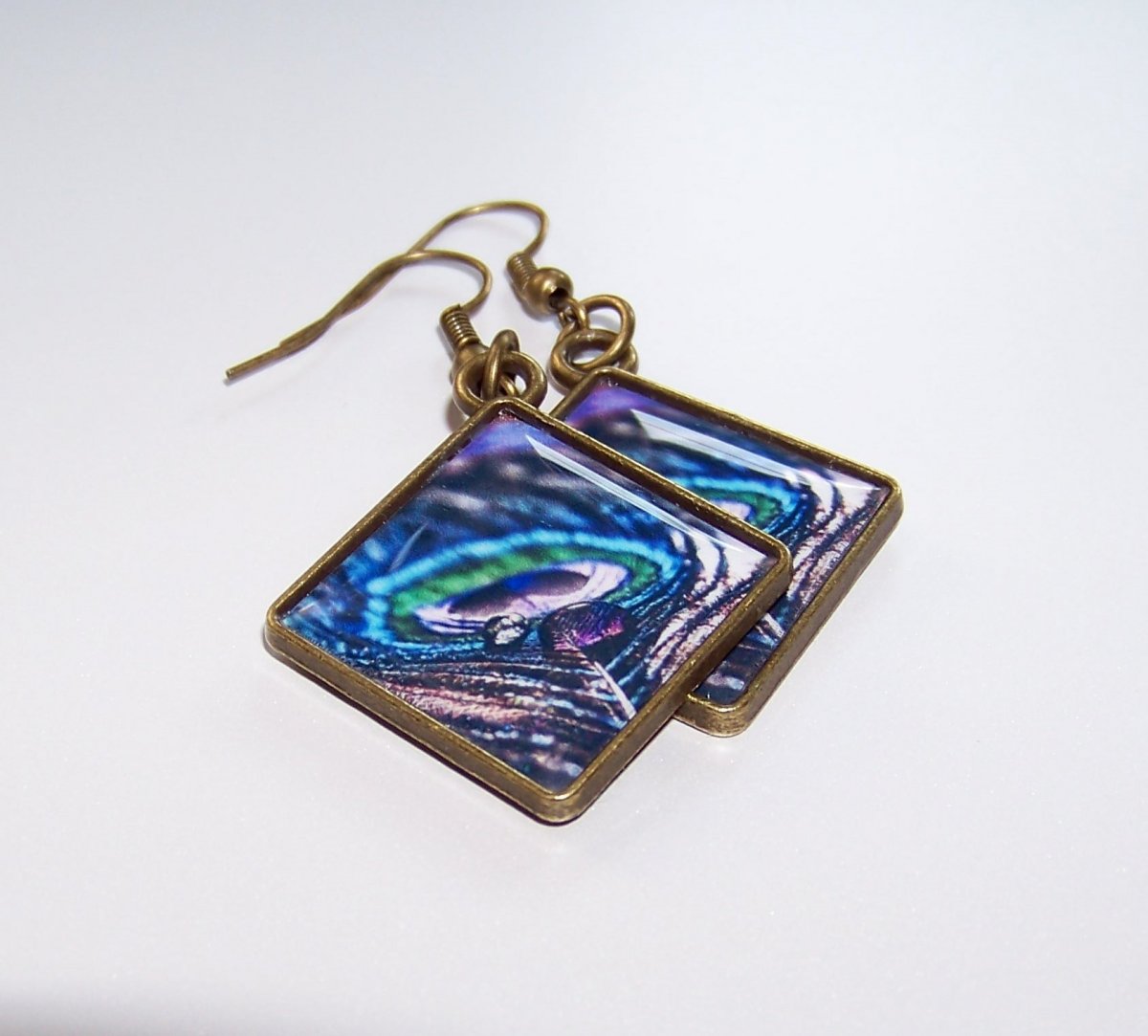 Peacock - náušnice