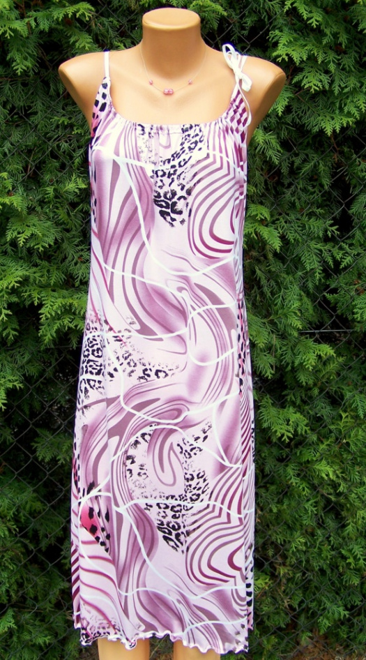 Šaty ,,Purple Romance"-AKCE