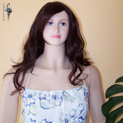 Šaty ,,Blue Flowers Romance"-AKCE