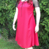 Šaty ,,Red&Black Romance"-AKCE