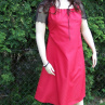 Šaty ,,Red&Black Romance"-AKCE