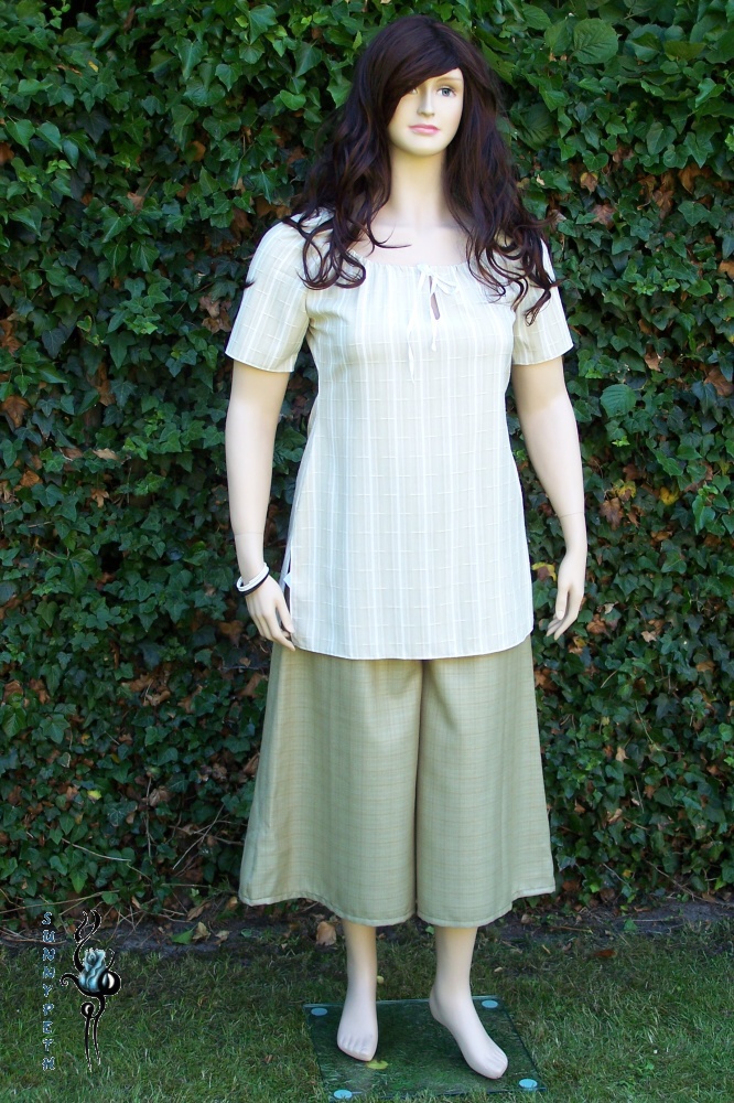 3/4 kalhotová sukně