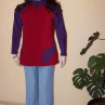 Mikina ,,Red&Purple"