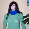 Střapatý nákrčník ,,The Blue"