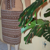Sukně se šálou ,,The Brown Stripeds