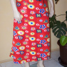 Fleecová sukně ,,Colors Flowers"