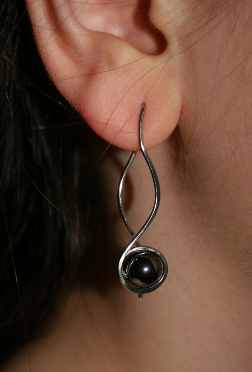 Zatoulaná nota - provlékací - chirurgická ocel