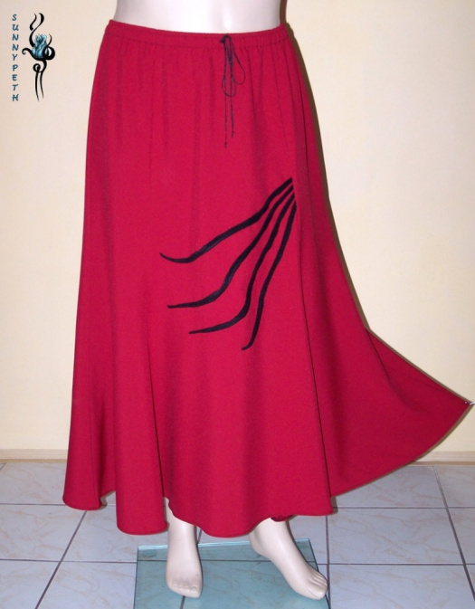 Šestidílná sukně ,,Red Romance"