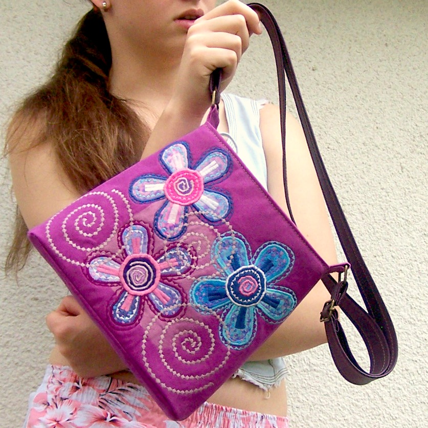 Malá kabelka Lena - Fialová