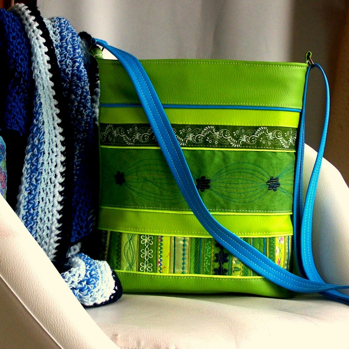 Převážně zelená