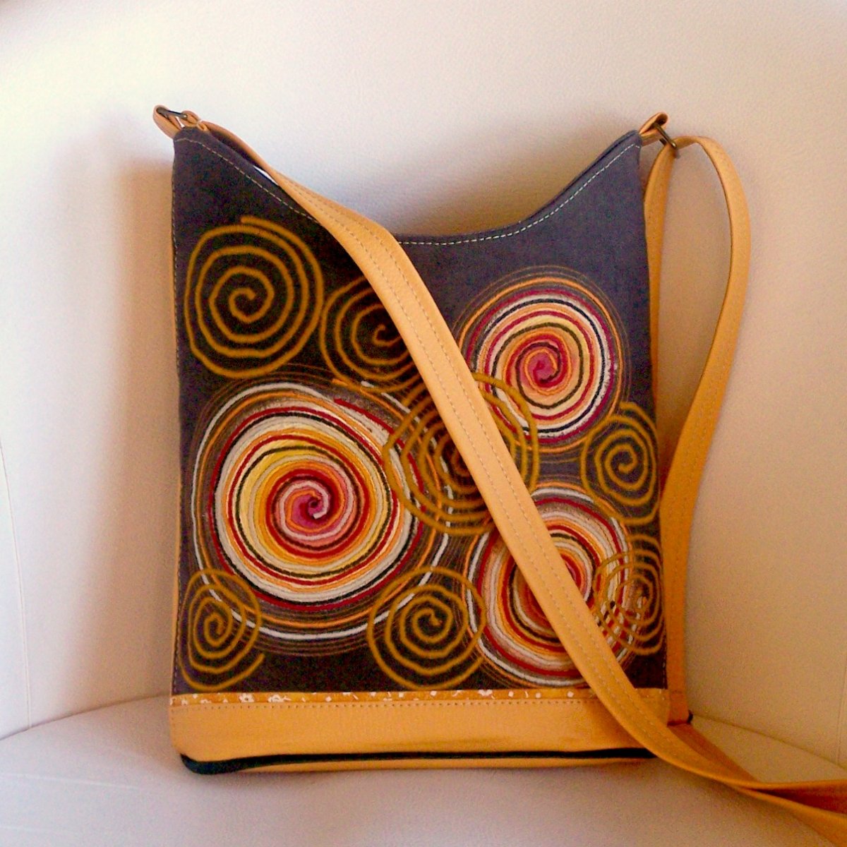 Samá spirála na hnědé