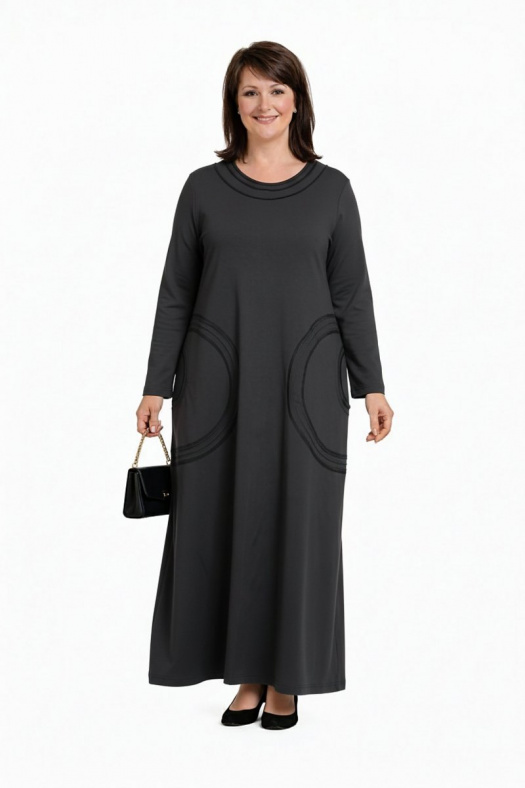 Šaty 48-54...i v černé barvě 