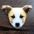 pejsek - autorská, originální brož