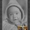 portrét z fotky: miminko, obraz A3, kreslený uměleckou tužkou na profesionálním papíře-vložen zdarma pod skleněný rám