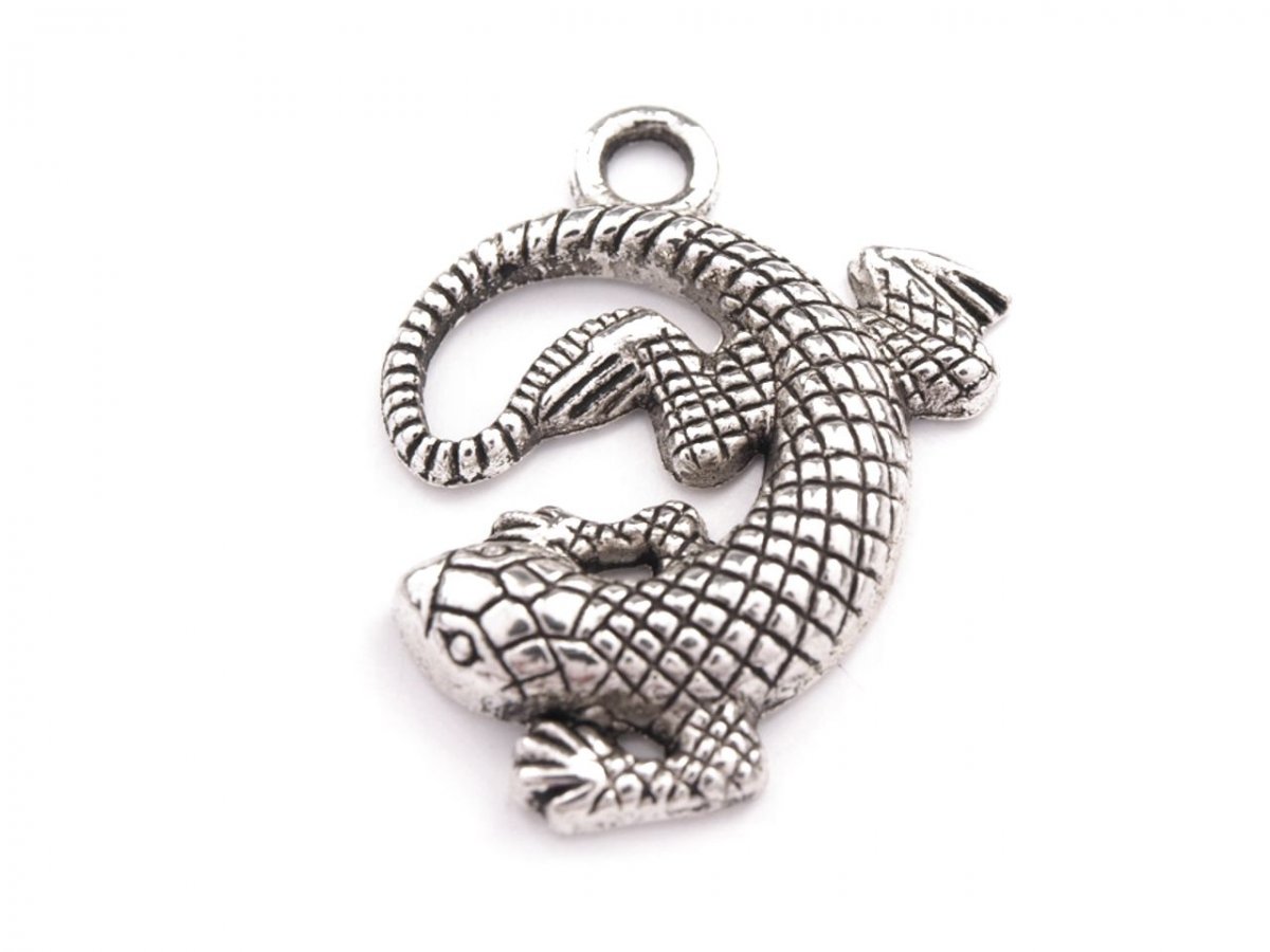 Přívěsek Ještěrka 25x25mm