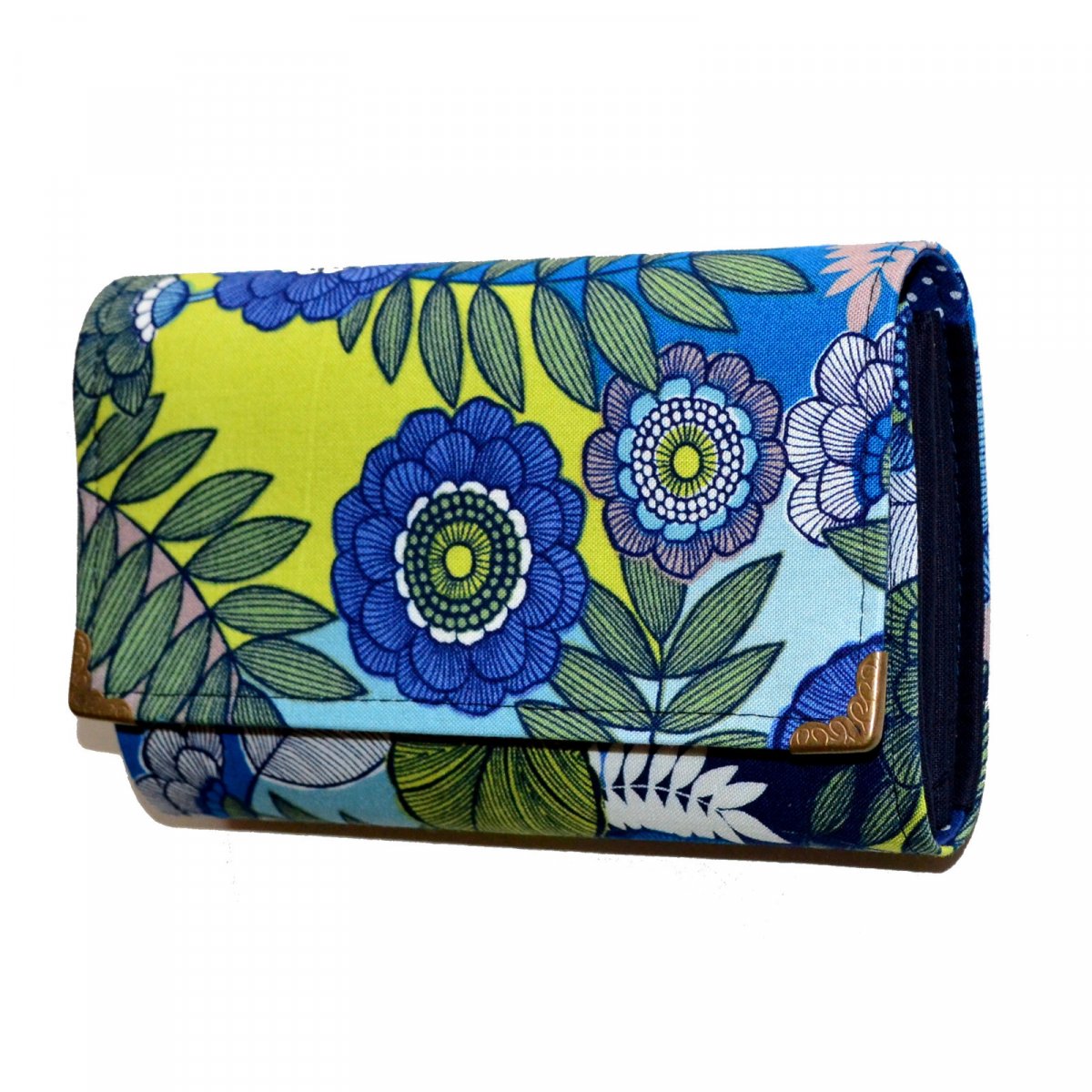 peněženka Modrý květ 16cm