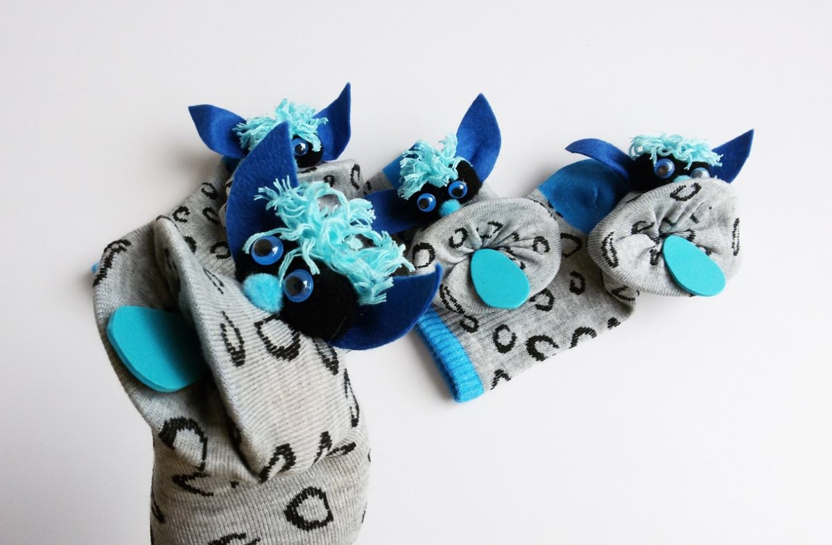 Maňásek ponožkáček . č.1657/D