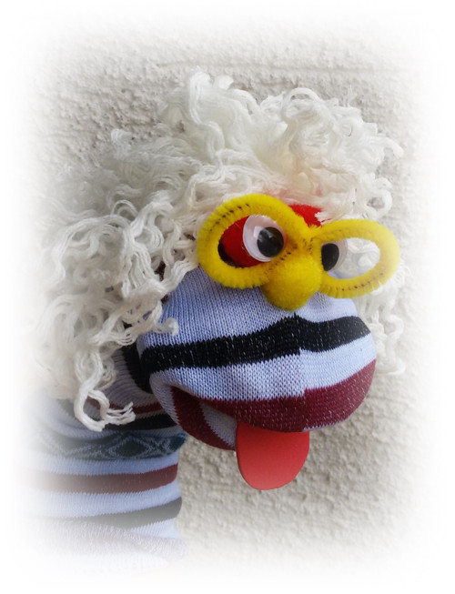 Maňásek ponožkáček . č.1668