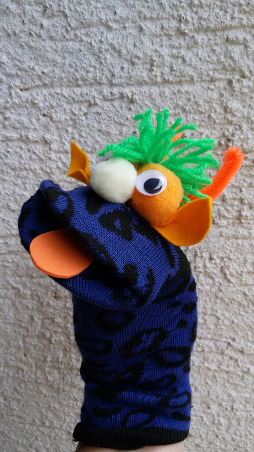 Maňásek ponožkáček . č.1687/D)